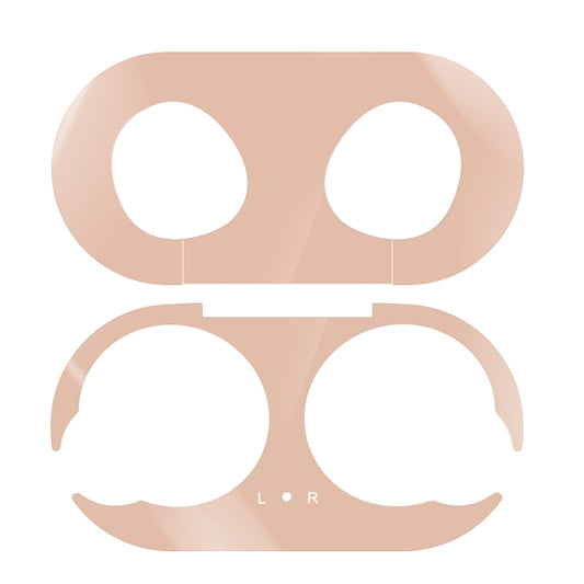 For Galaxy Buds Wireless Bluetooth Earphone Metal Protective Sticker(Rose Gold) by buy2fix