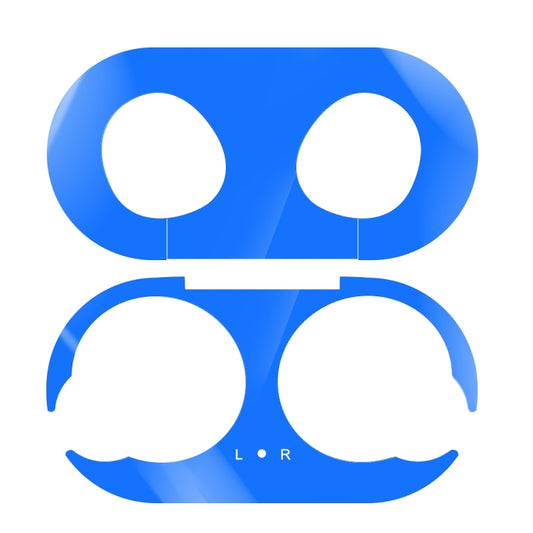 For Galaxy Buds Wireless Bluetooth Earphone Metal Protective Sticker(Blue) by buy2fix