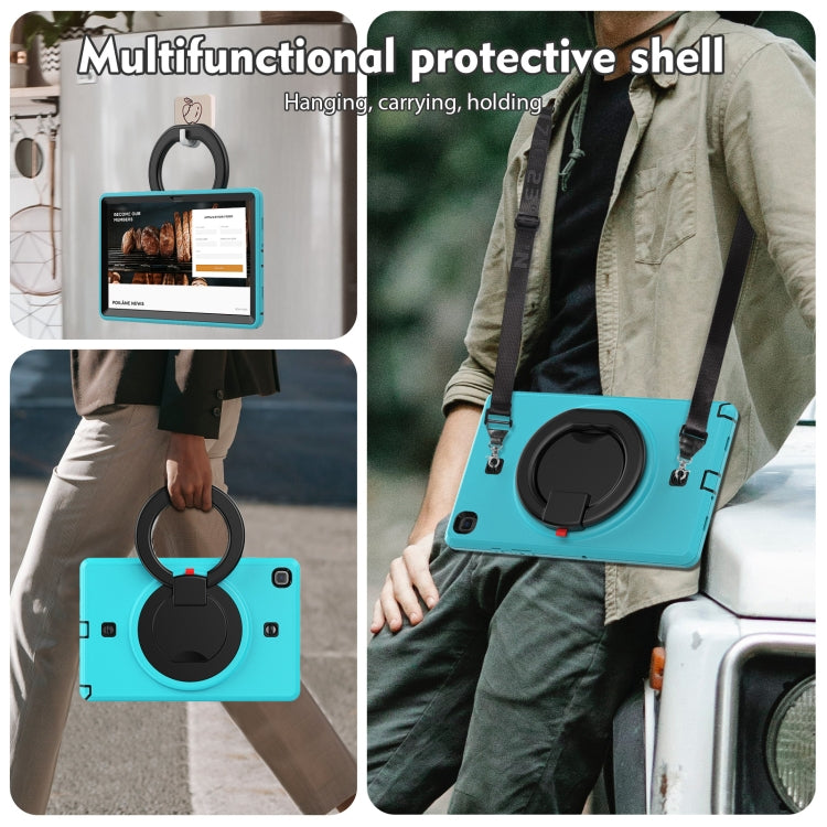 For Samsung Galaxy Tab A7 10.4 2020 TPU + PC Tablet Case(Light Blue) by buy2fix