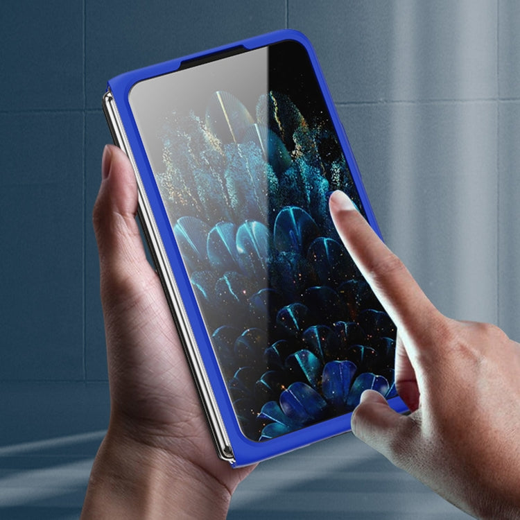 For OPPO Find N Skin Feel Oil Spray PC Phone Case(Black) by buy2fix