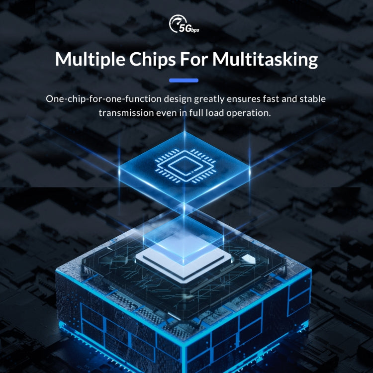 ORICO MDK-4P-GY-BP 4 In 1 Type-C / USB-C Multifunctional Docking Station(Grey) by ORICO