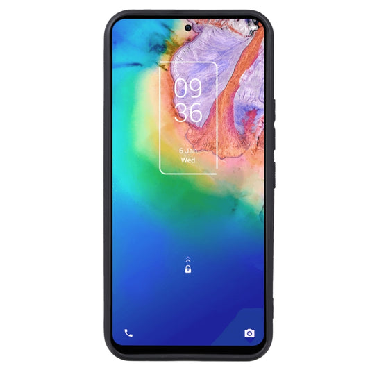 TPU Phone Case For TCL 20 5G(Pudding Black) by buy2fix