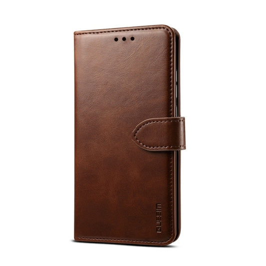 For Huawei P20 Lite GUSSIM Business Style Horizontal Flip Leather Case with Holder & Card Slots & Wallet(Brown) by GUSSIM