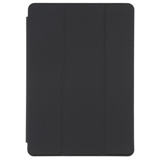For Xiaomi Mi Pad 5 Pen Slot Transparent Back Cover Leather Tablet Case(Black) by buy2fix