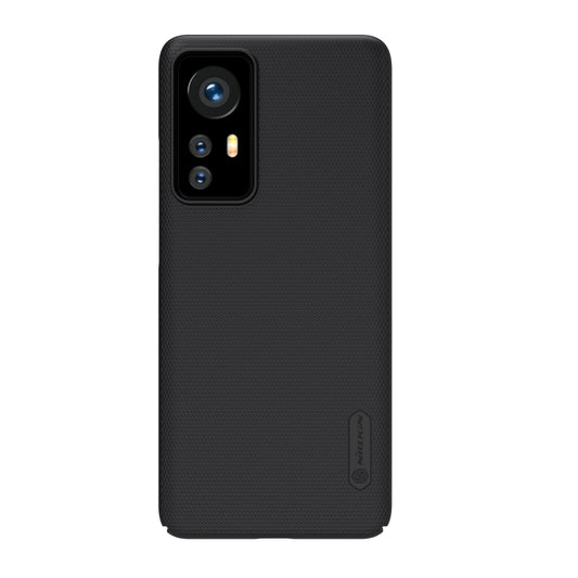 For Xiaomi 12 / 12X NILLKIN Frosted PC Phone Case(Black) by NILLKIN