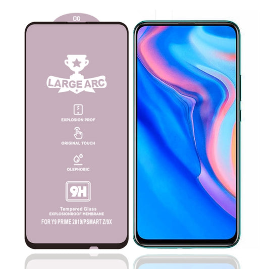 For Huawei Y9 Prime (2019) 9H HD High Alumina Full Screen Tempered Glass Film by buy2fix
