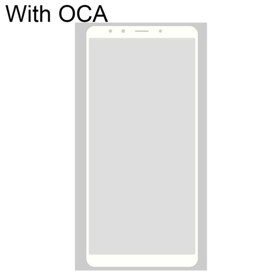 Front Screen Outer Glass Lens with OCA Optically Clear Adhesive for Xiaomi Mi 6X(White) by buy2fix
