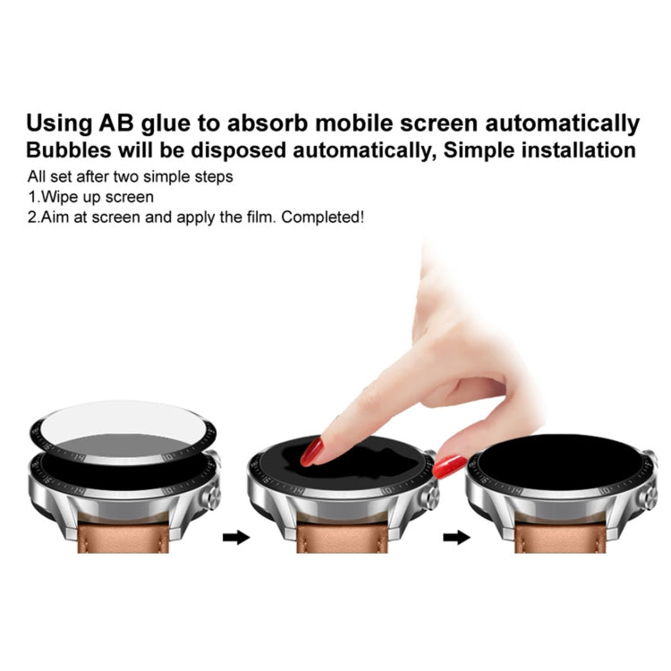 For Garmin Forerunner 945 IMAK HD High Transparent Wear-resistant Watch Screen Protective Film by imak