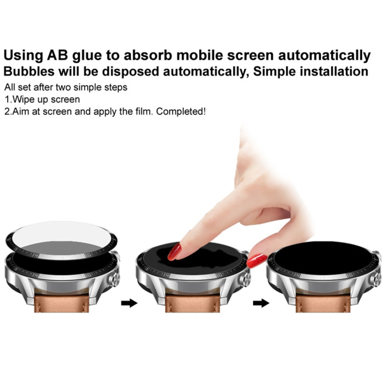 For Garmin Venu 2 IMAK HD High Transparent Wear-resistant Watch Screen Protective Film by imak