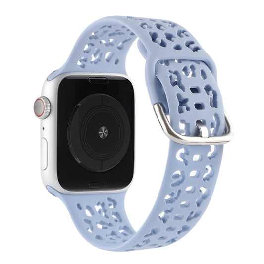 Hollow Out Silicone Watch Band For Apple Watch Ultra 49mm&Watch Ultra 2 49mm / Series 9&8&7 45mm / SE 3&SE 2&6&SE&5&4 44mm / 3&2&1 42mm(2) by buy2fix