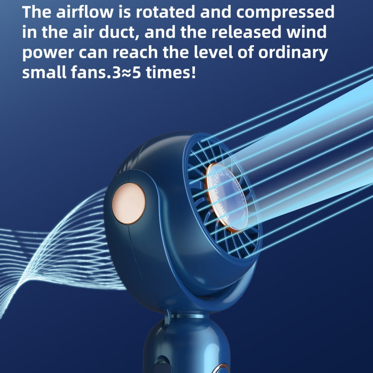 F10 USB Hanging Neck Electric Fan(Blue) by buy2fix