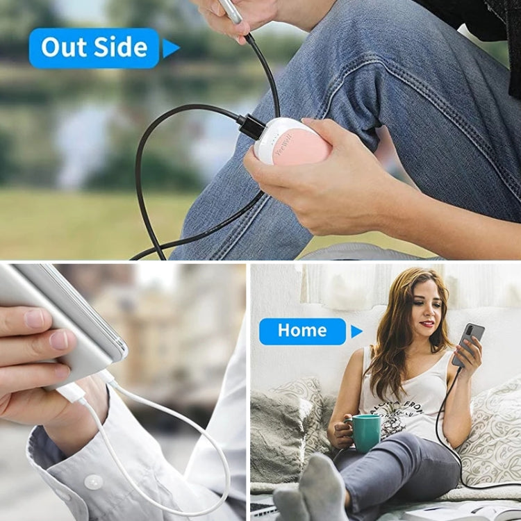 USB to Micro USB Copper Core Charging Cable, Cable Length:50cm(White) by buy2fix