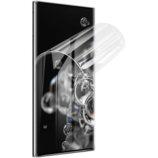 For Samsung Galaxy S22 Ultra 5G 2pcs IMAK Curved Full Screen Hydrogel Film Front Protector by imak
