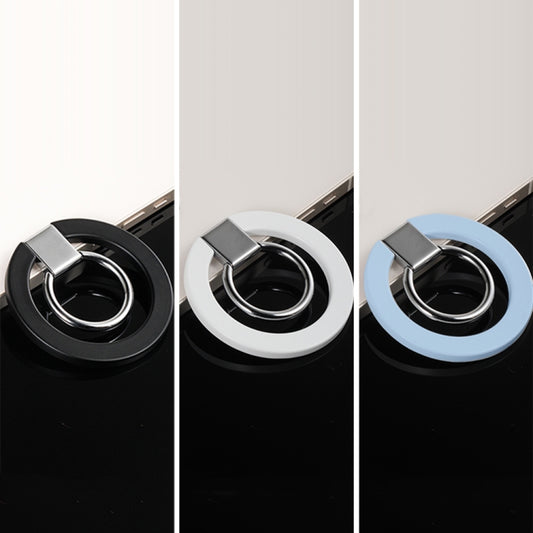 wlons Magnetic 360 Degree Rotatable Mobile Phone Ring Holder(White) by wlons