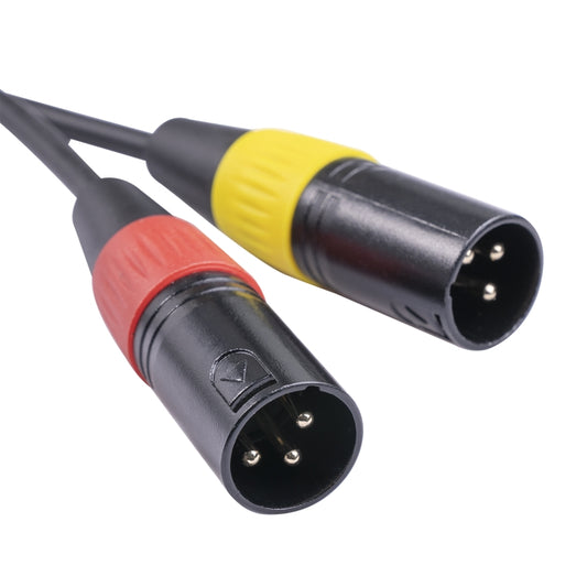 TC194BUXK108YR-30 3.5mm Male to Dual Canon Male Audio Cable, Length: 3m by buy2fix