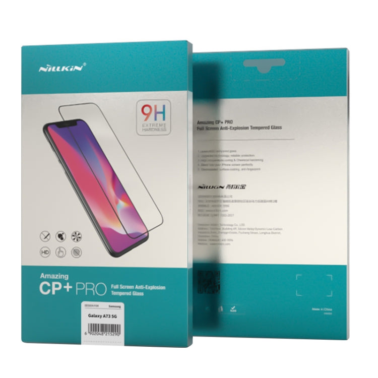For Samsung Galaxy A73 5G NILLKIN 0.33mm 9H Amazing H Explosion-proof Tempered Glass Film by NILLKIN