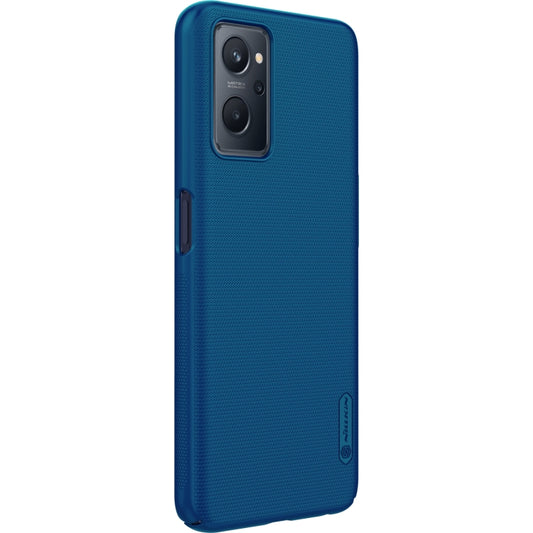 For OPPO Realme 9i NILLKIN Frosted PC Phone Case(Blue) by NILLKIN