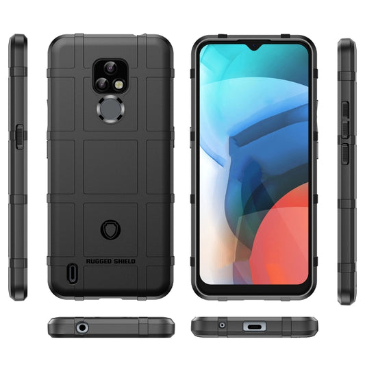 For Lenovo K12 Full Coverage Shockproof TPU Phone Case(Black) by buy2fix