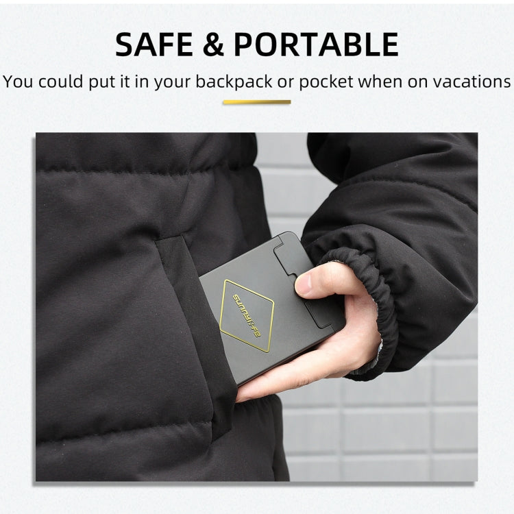 Sunnylife M3-SN376 2 Pairs Propeller Blade + Storage Box for DJI Mavic 3(Orange) by Sunnylife