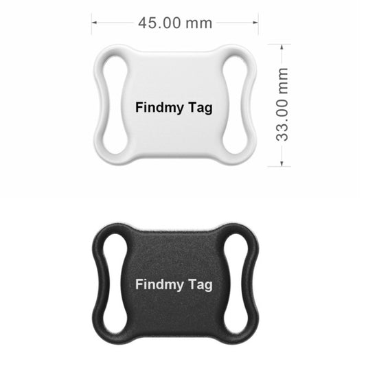 Findmy Tag Special Shape Smart Bluetooth Anti- lost Alarm Locator Tracker(Black) by buy2fix