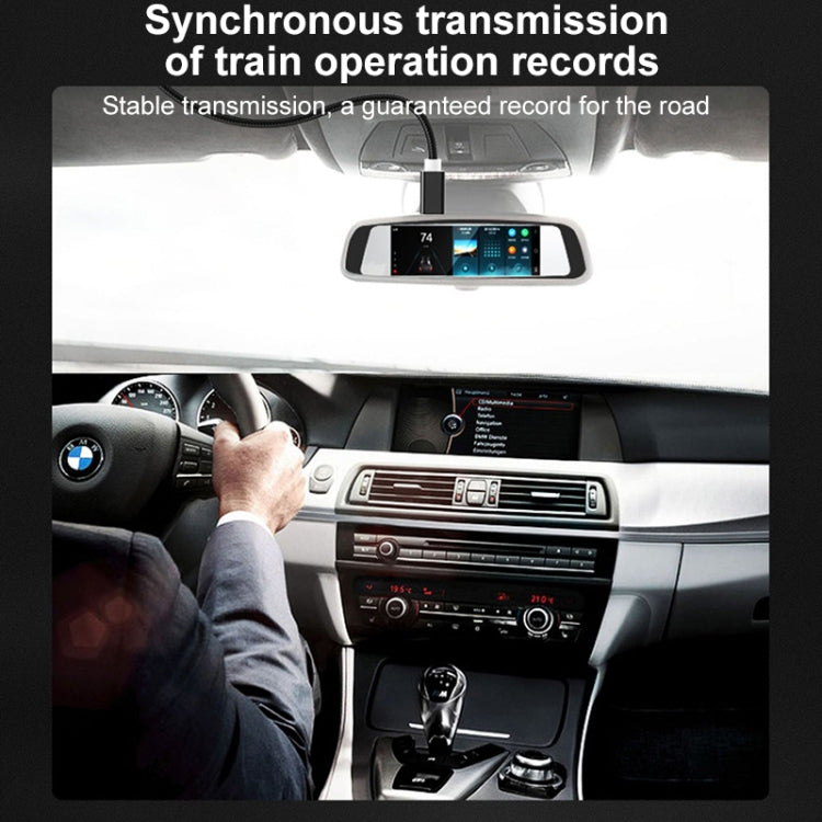 5 PCS Mini USB to USB A Woven Data / Charge Cable for MP3, Camera, Car DVR, Length:0.25m(Black) by buy2fix