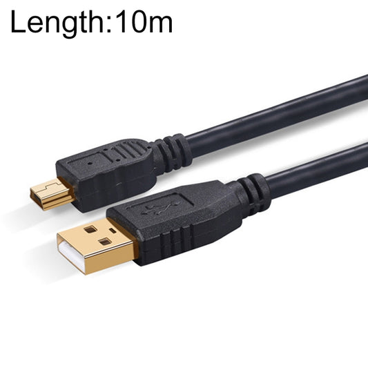 10m Mini 5 Pin to USB 2.0 Camera Extension Data Cable - Camera Accessories by buy2fix | Online Shopping UK | buy2fix