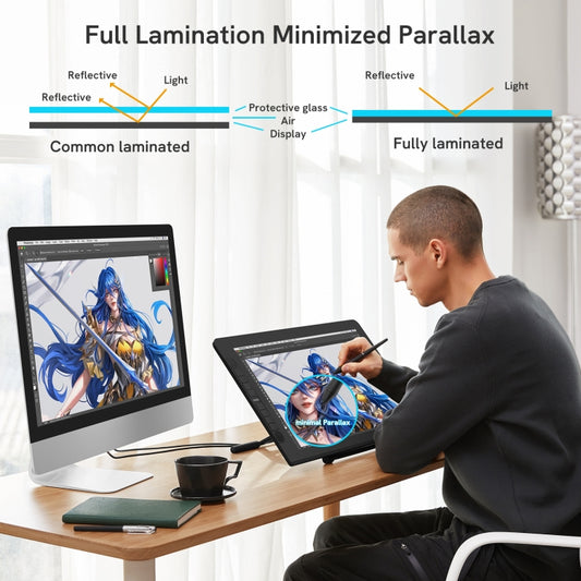 VEIKK VK2200 Pro 21.5 inch 8192 Levels Pressure Sensitivity Digital Drawing Board by VEIKK