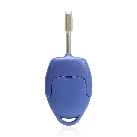A153 Straight Car Key Shell Round Embryo Metal Embryo Length 35mm for Ford Transit 3-button by buy2fix