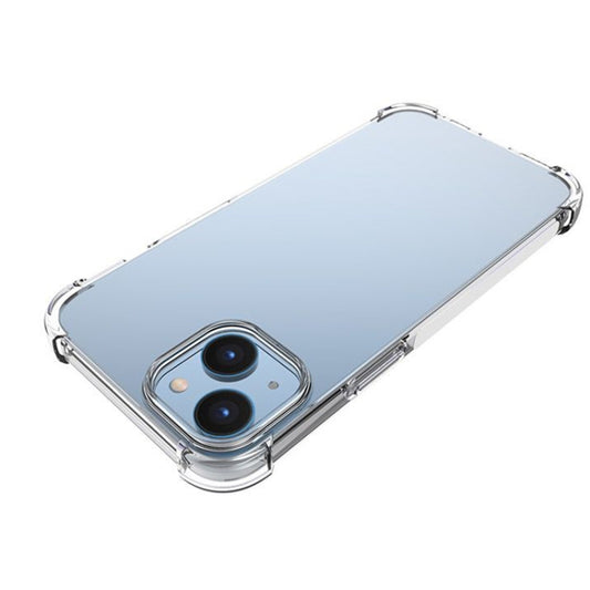For iPhone 14 Shockproof TPU Phone Case (Transparent) by buy2fix