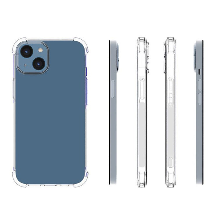 For iPhone 14 Shockproof TPU Phone Case (Transparent) by buy2fix