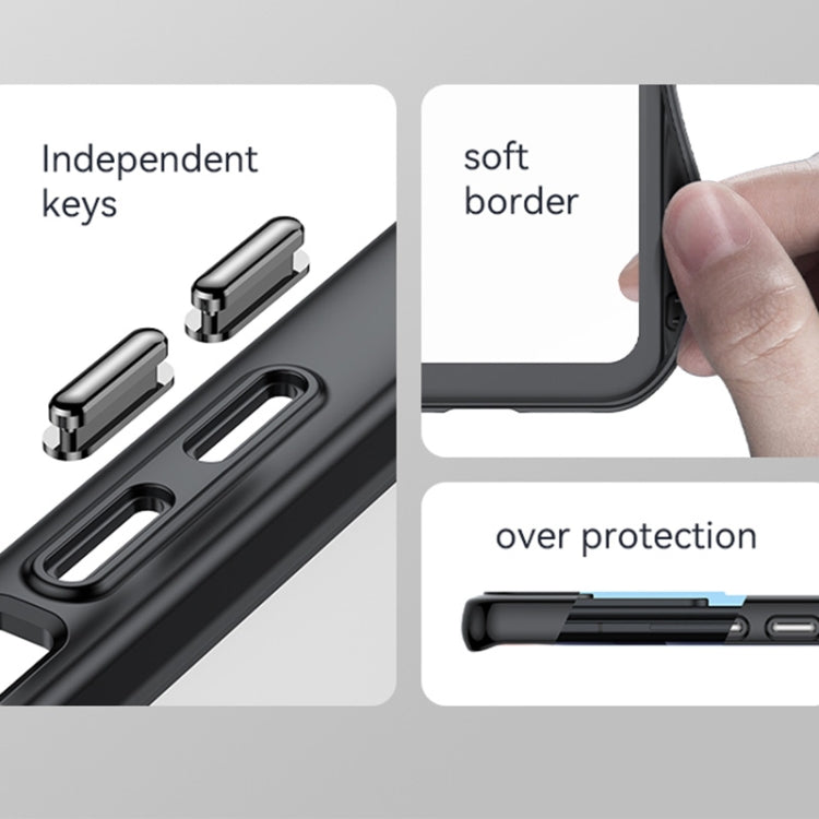 For Xiaomi 12 Pro / 12S Pro Colorful Series Acrylic + TPU Phone Case(Transparent) by buy2fix