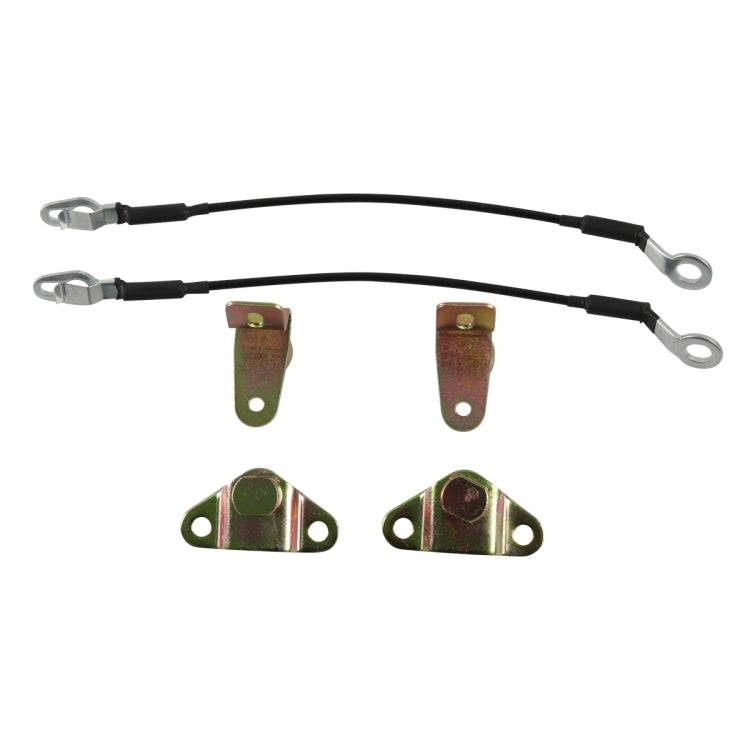 A6846 Car Tailgate Hinge Repair Kit with Cable Bolt 15921948 for GMC / Chevrolet by buy2fix