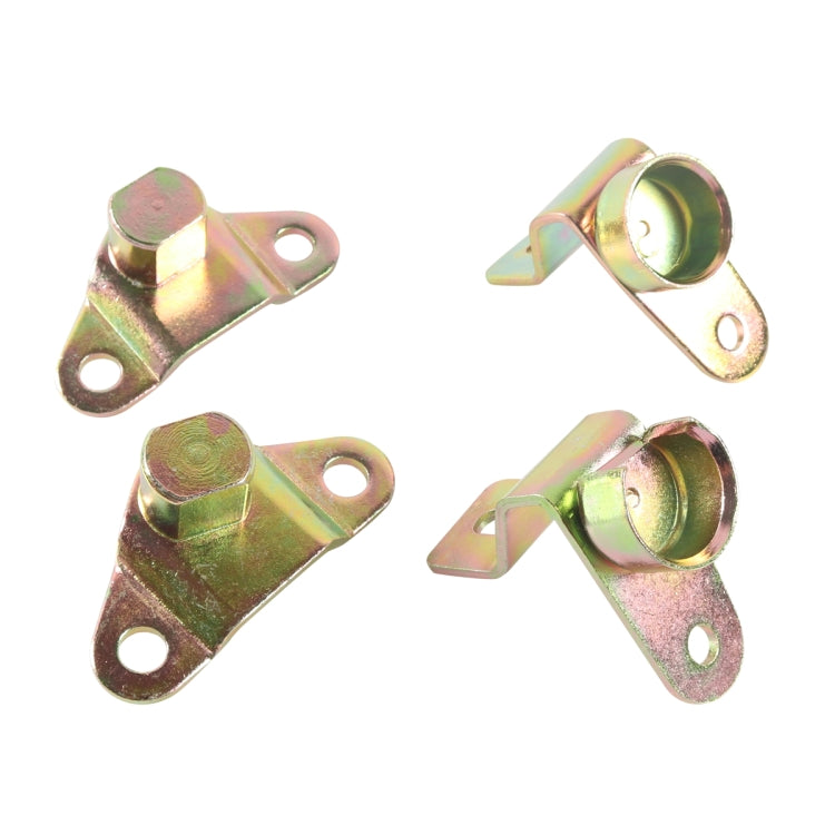 A5451 Car Tailgate Hinge Kit 15074252/3+15078745/6 for Chevrolet by buy2fix