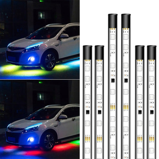 Car Modification Symphony Voice Control LED Chassis Lights, Specification:4 x 60cm + 2 x 90cm by buy2fix