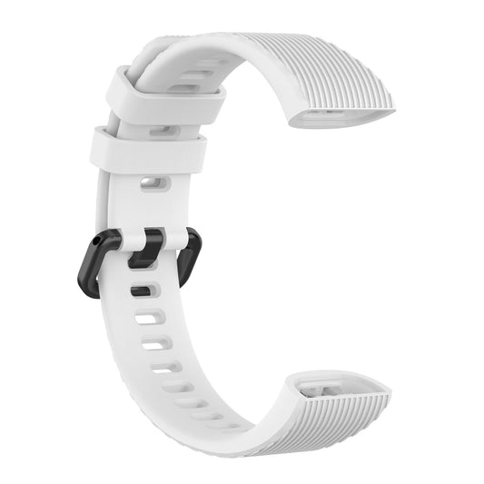 For Huawei Band 3 & 4 Pro Silicone Watch Band(White) by buy2fix