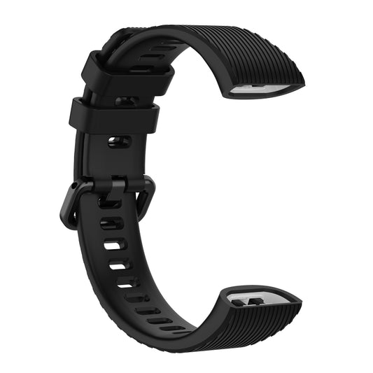 For Huawei Band 3 & 4 Pro Silicone Watch Band(Black) by buy2fix