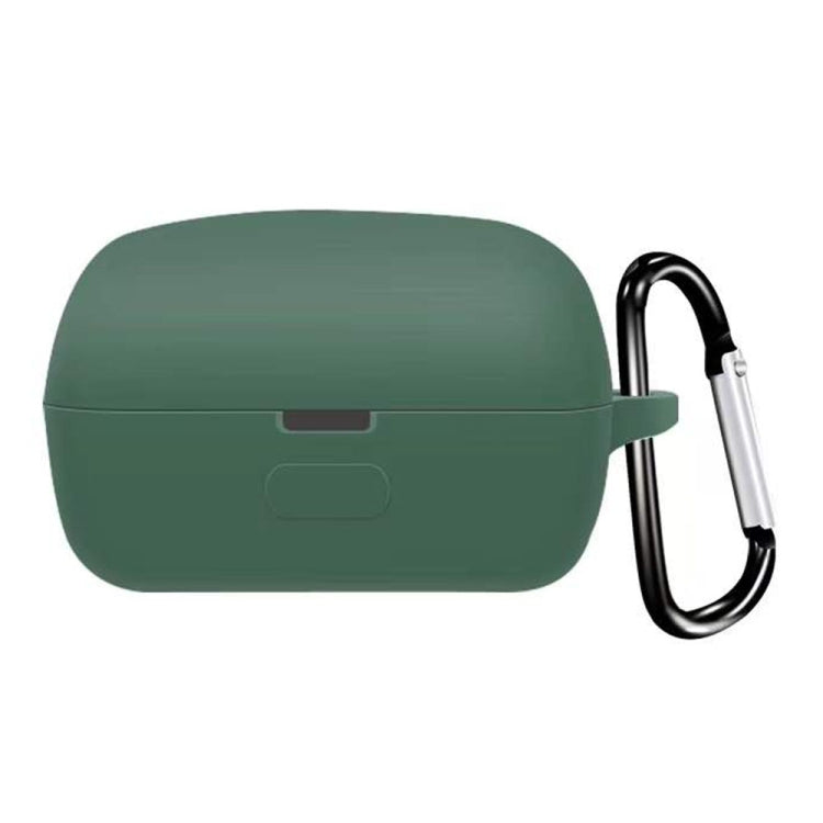 Solid Color Earphone Protective Case with Hook For Sony LinkBuds WF-L900(Dark Blue) by buy2fix