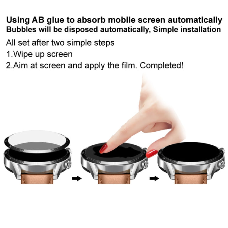 For Samsung Galaxy Watch 4 42mm IMAK Plexiglass HD Watch Protective Film by imak