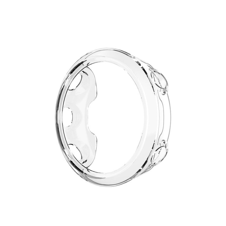 For Garmin Forerunner 45S TPU Protective Shell(Transparent White) by buy2fix