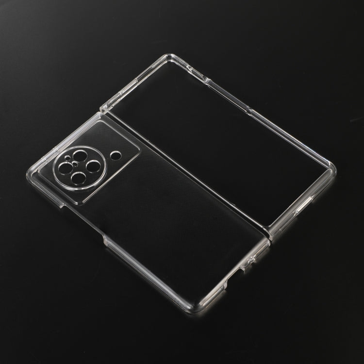 For vivo X Fold Transparent Folding Phone Case by buy2fix