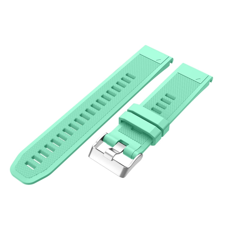 For Garmin Fenix 5 Silicone Watch Band(Duck) by buy2fix