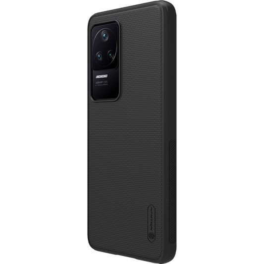 For Xiaomi Redmi K40S NILLKIN Frosted Shield Pro PC + TPU Phone Case(Black) by NILLKIN