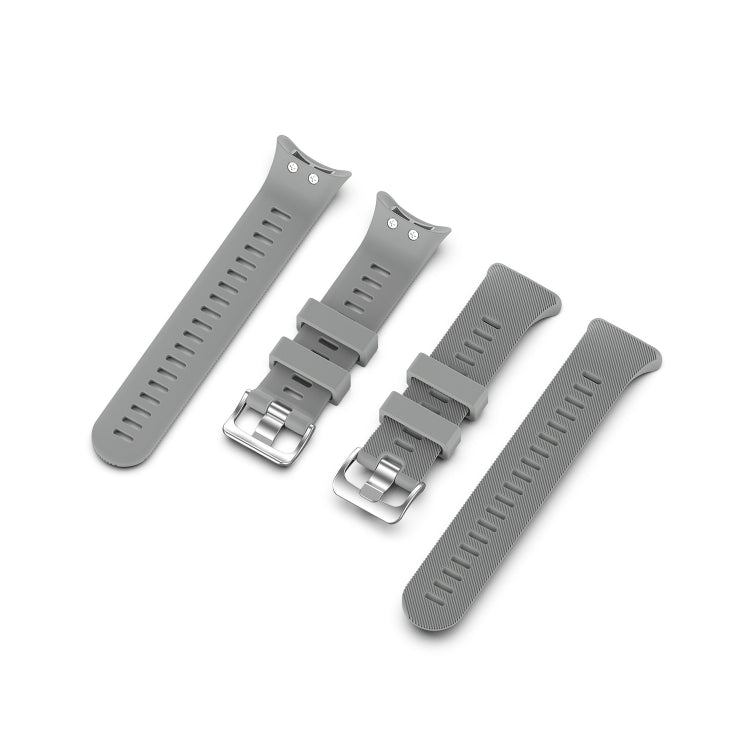 For Garmin Forerunner 45 & 45S Silicone Watch Band(Gray) by buy2fix