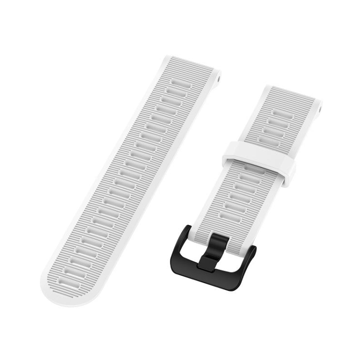 For Garmin Forerunner 945 Silicone Watch Band(White) by buy2fix