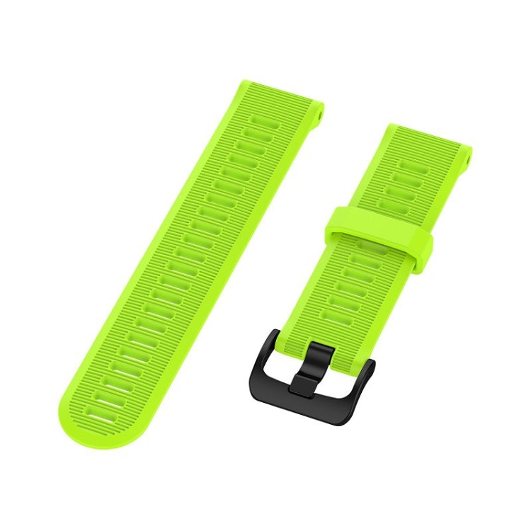 For Garmin Forerunner 945 Silicone Watch Band(Lime) by buy2fix