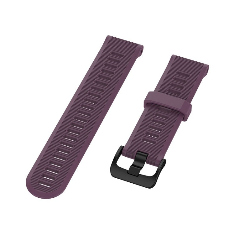 For Garmin Forerunner 945 Silicone Watch Band(Purple) by buy2fix