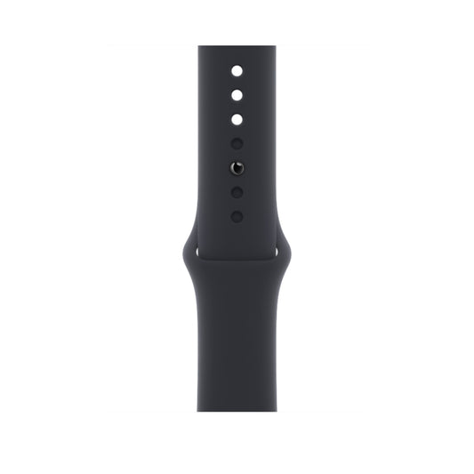 Silicone Watch Band For Apple Watch 46mm / 49mm / 45mm / 44mm(Midnight Black) by buy2fix