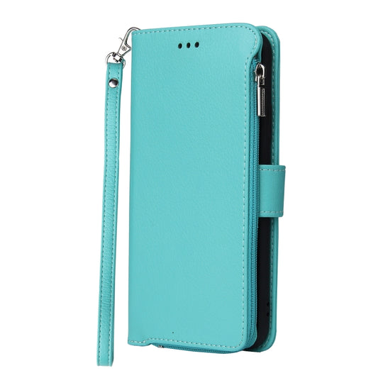 For Huawei P40 Pro / P40 Pro+ Microfiber Zipper Horizontal Flip Leather Case(Green) by buy2fix