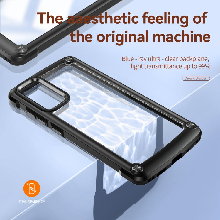 For Samsung Galaxy S20 FE 5G TPU + PC Lens Protection Phone Case(Black) by buy2fix