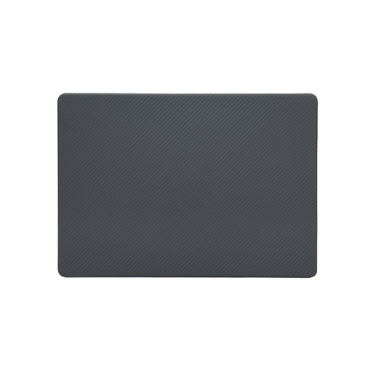 Carbon Fiber Textured Plastic Laptop Protective Case For MacBook Pro 16.2 inch A2485 2021(Black) by buy2fix